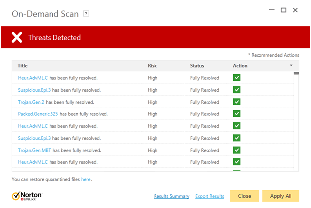Norton Security - أفضل مضاد فيروسات مجاني لأجهزة الكمبيوتر التي تعمل بنظام Windows