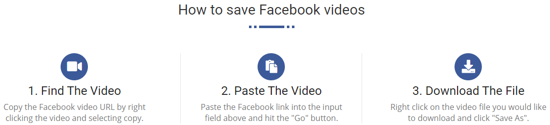 Скачать видео с Facebook с помощью FBDownloader - 1