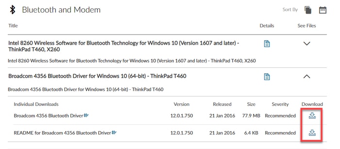 Download Lenovo Bluetooth Driver 