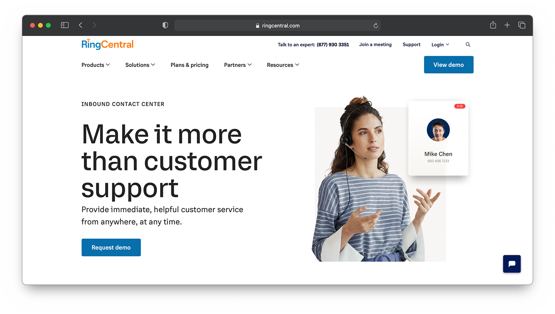 RingCentral 联络中心