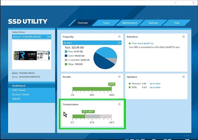 Toshiba SSD Utility