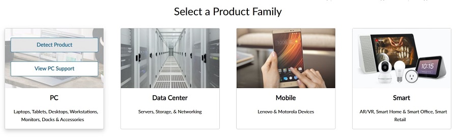 Click on Detect Product