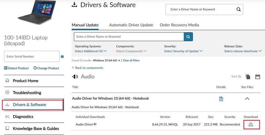 download lenovo ideapad 100 driver