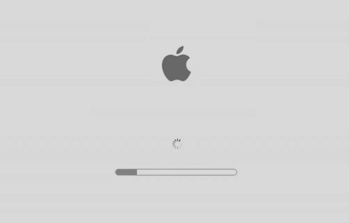 Mac started in the safe mode