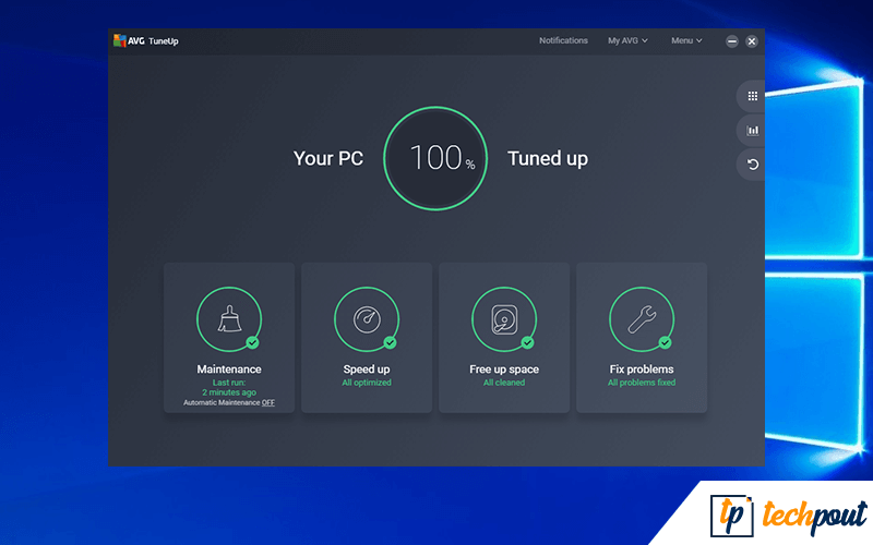 AVG TuneUp-Optimierungssoftware
