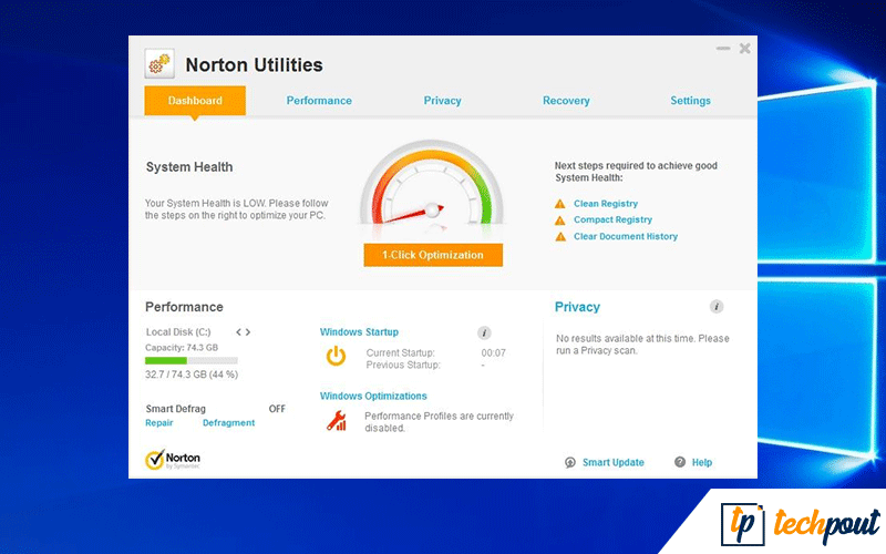 Norton-Dienstprogramme Norton Utilities