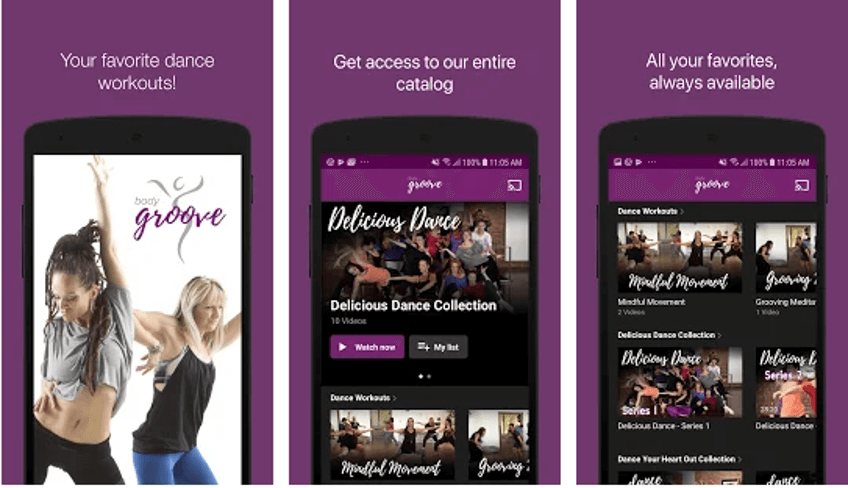 Ranhura do Corpo Best Zumba App for Android and iOS - Body Groove