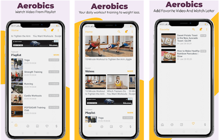 Mais de 900 exercícios de dança aeróbica 900+ Aerobics Dance Exercise - Best Zumba Dance App