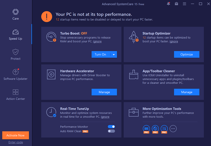 IObit  Advanced SystemCare