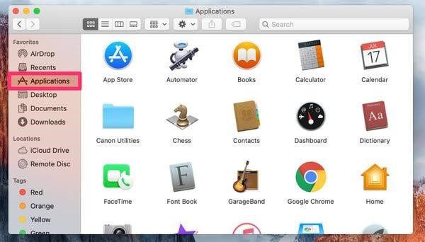 Приложение от Finder