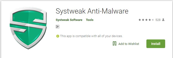 Systweak Kötü Amaçlı Yazılımdan Koruma
