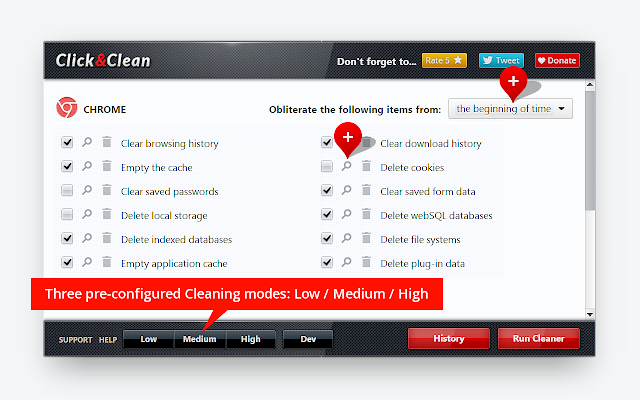 Click&Clean — защитите ПК от онлайн-угроз