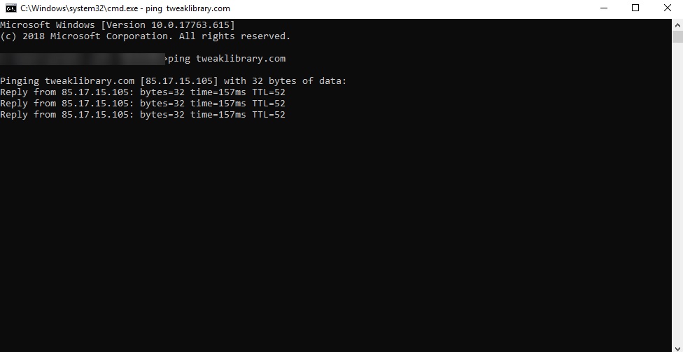 Ping_tweaklib