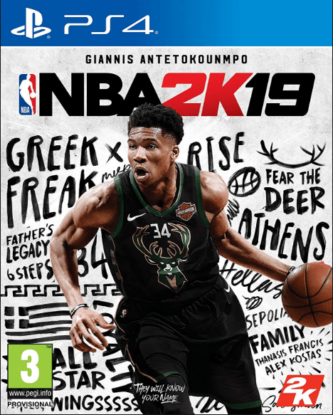 PS4でプレイするNBA2K19ゲーム
