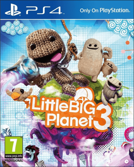 子供のためのリトルビッグプラネット3ゲーム