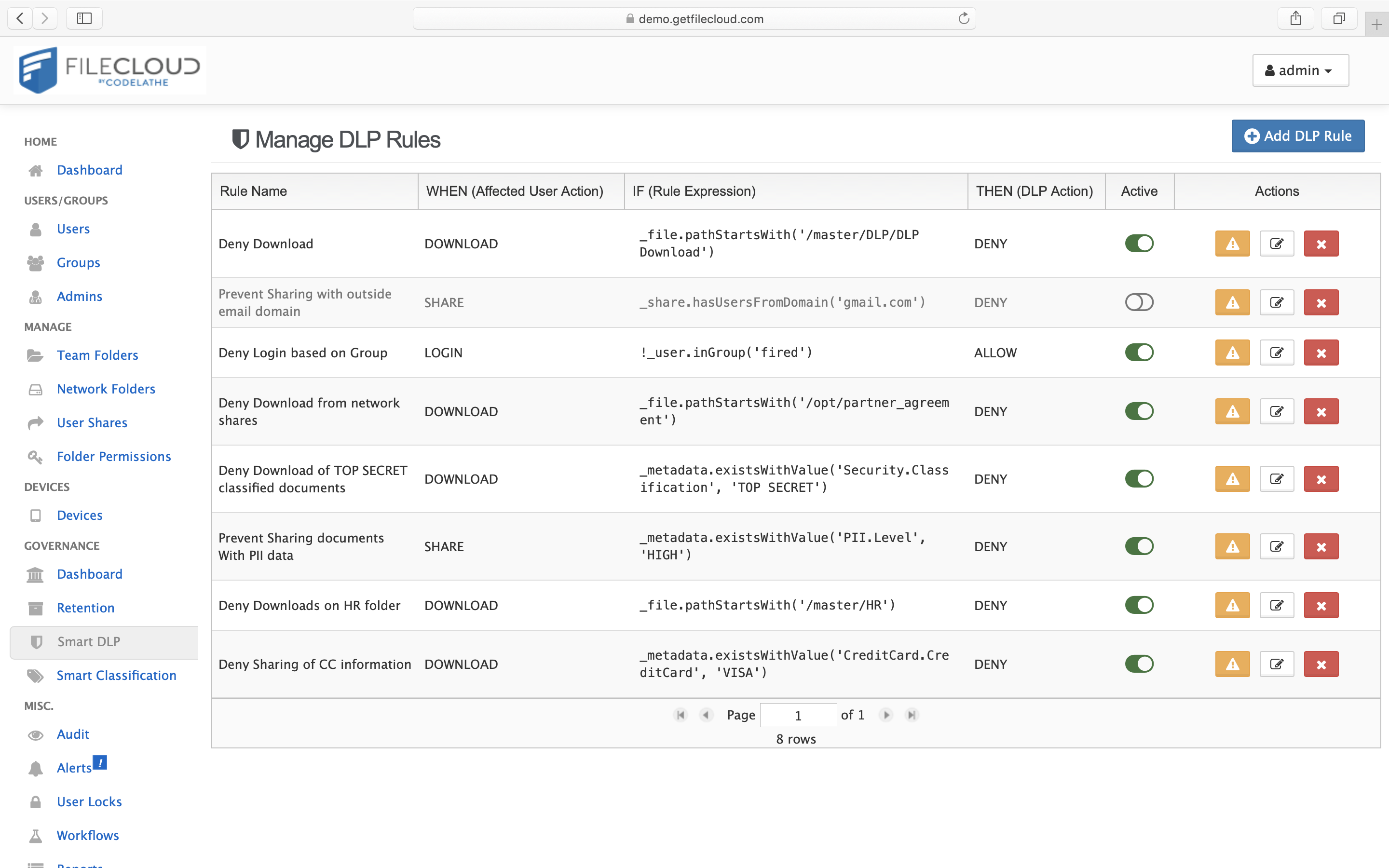 filecloud - program berbagi file