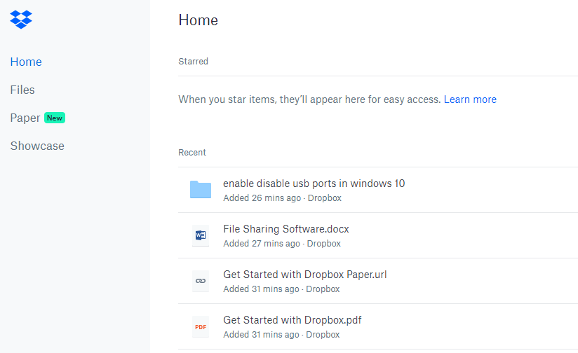 Dropbox - Alat Berbagi File Terbaik