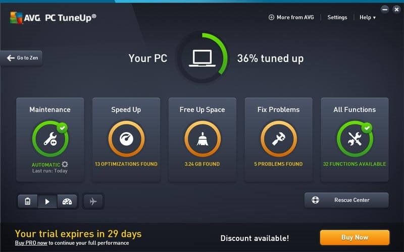 AVG 튠업