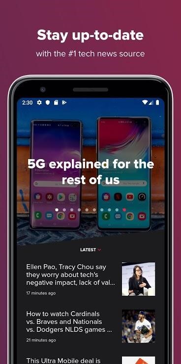 CNET - 기술 뉴스 앱