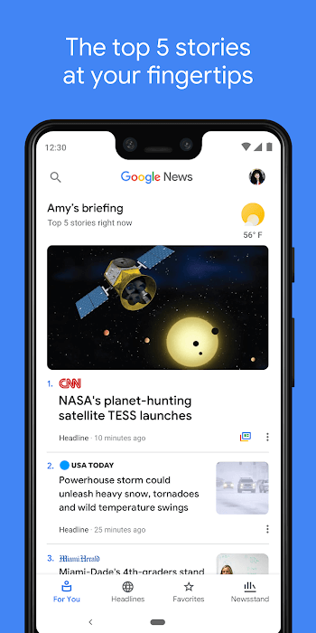 Google 뉴스 - 기술 뉴스 앱
