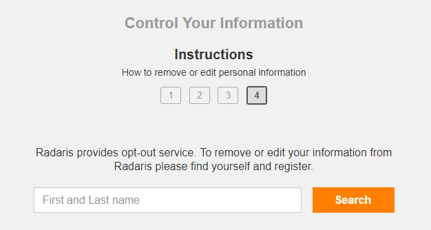 Radarisによってあなたの情報を管理する