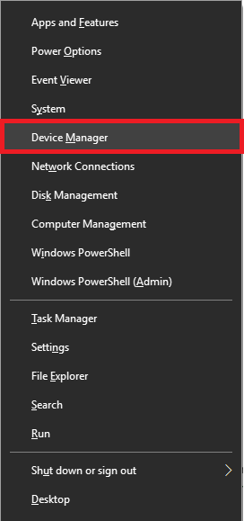 Windows 10의 장치 관리자