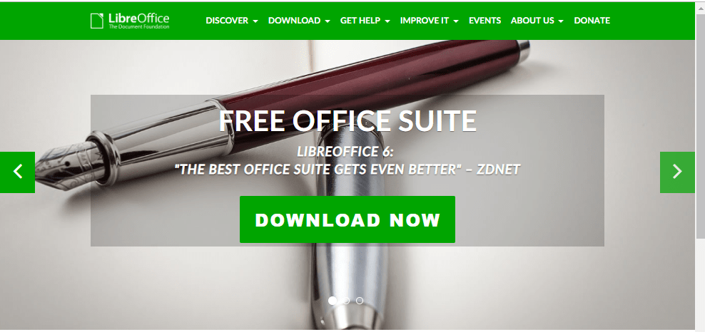 LibreOffice-無料のOfficeスーツ