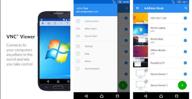 VNC Viewer - Mengakses Ponsel Android dari Jarak Jauh