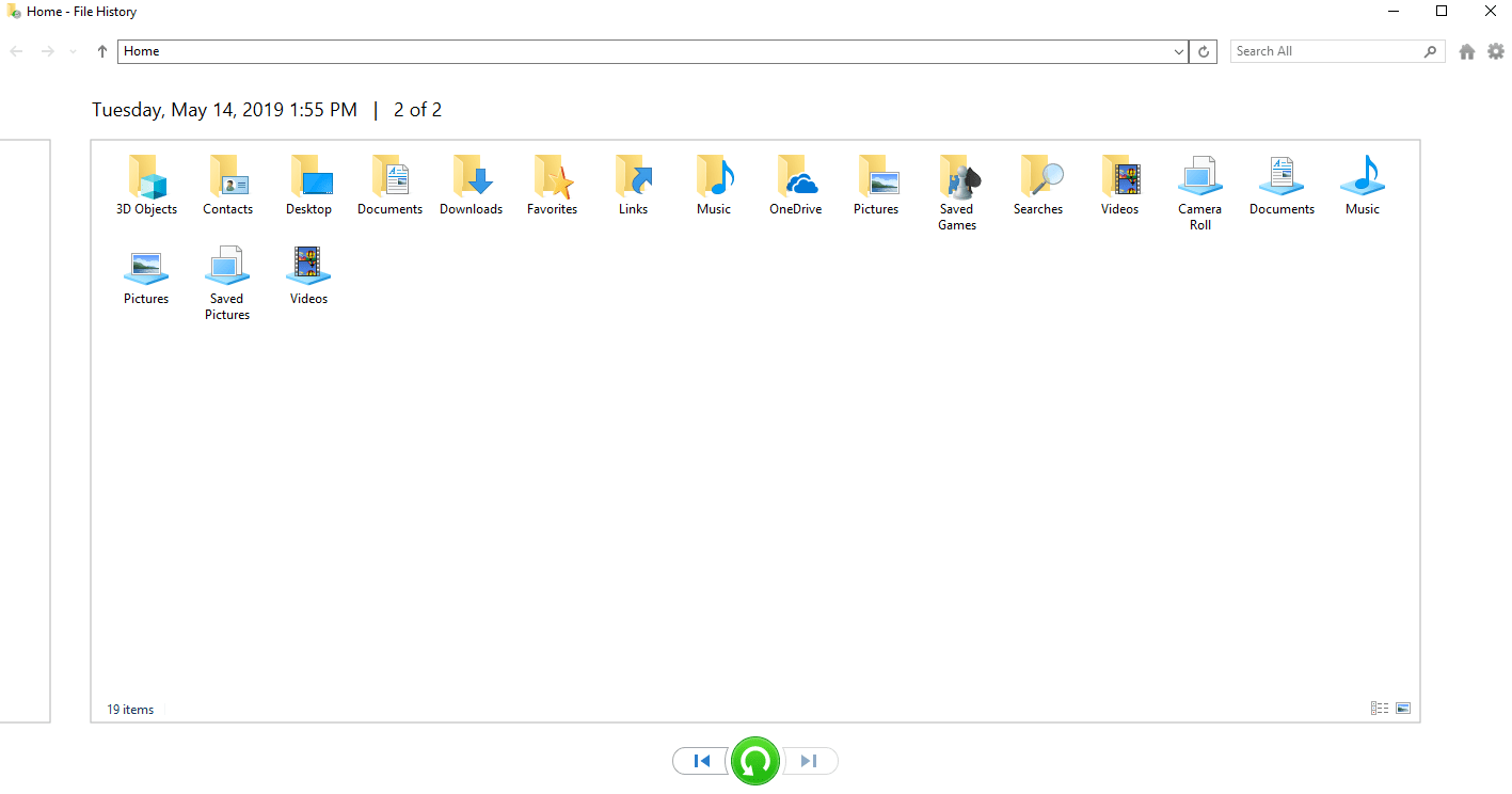 Windows10で削除されたファイルを回復する