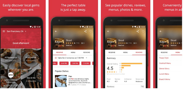 OpenTable- Рестораны рядом со мной