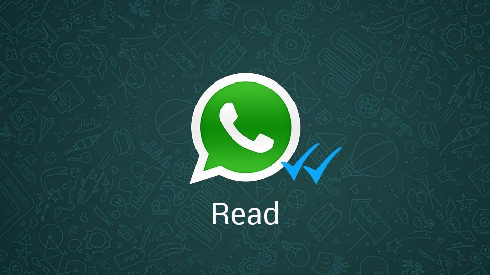 파란색 눈금 없이 WhatsApp 메시지 읽기