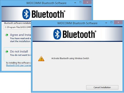 Software Widecomm Bluetooth