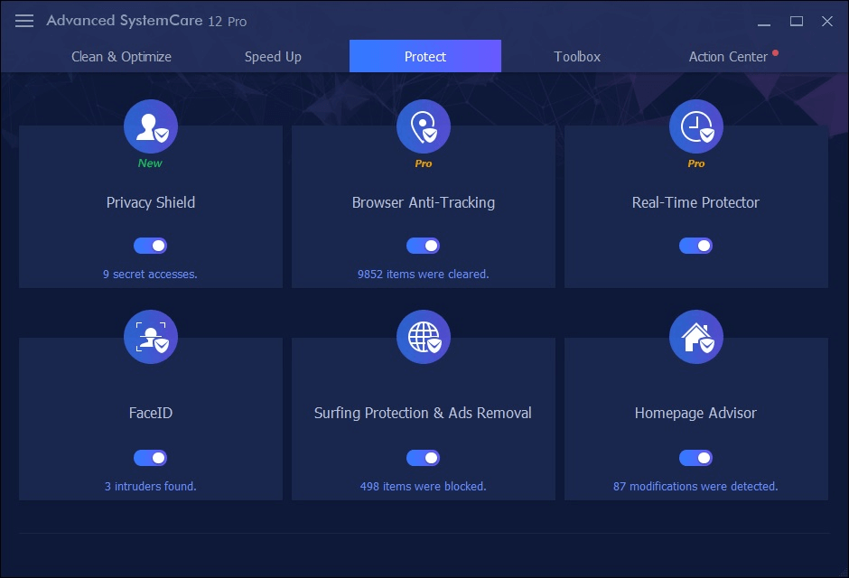 Limpador de sistema avançado - alternativa ao CCleaner