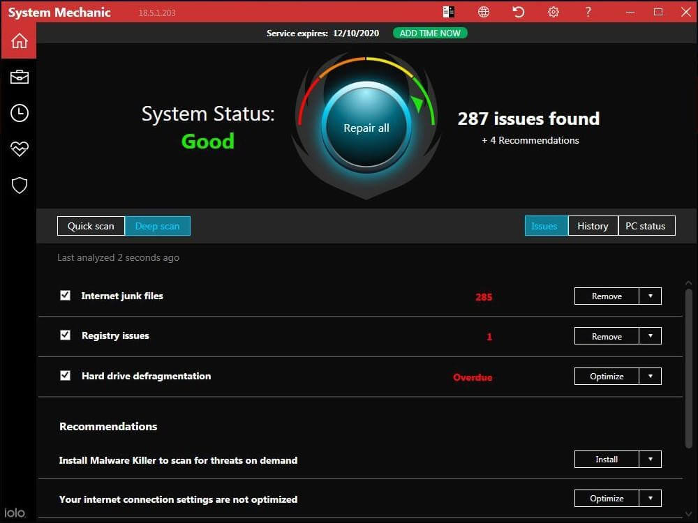 System Mechanic - Alternativa CCleaner para Windows