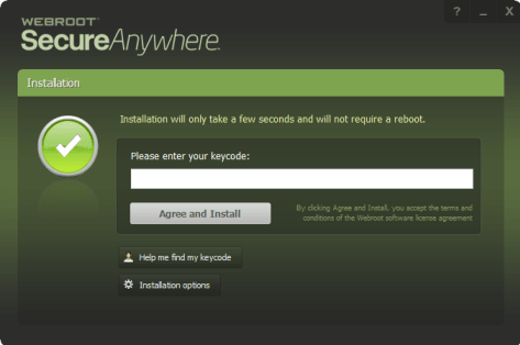 Webroot SecureAnywhere 비즈니스