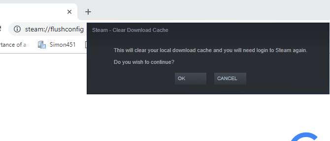 Steam dapat menyebabkan penggunaan disk 100%