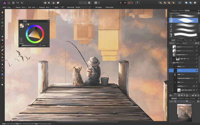 Affinity Photo — легкий редактор изображений