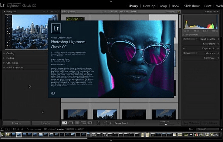 Lightroom — профессиональный фоторедактор.