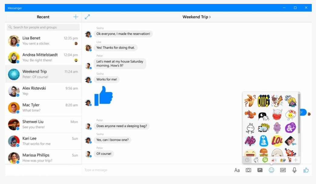 Facebookメッセンジャー-メッセージングアプリ