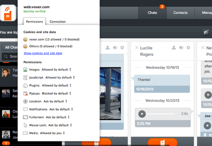Voxer-Windows10用のメッセージングアプリ