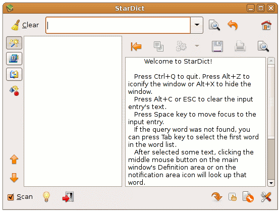 Stardict- Dicionário App para Windows