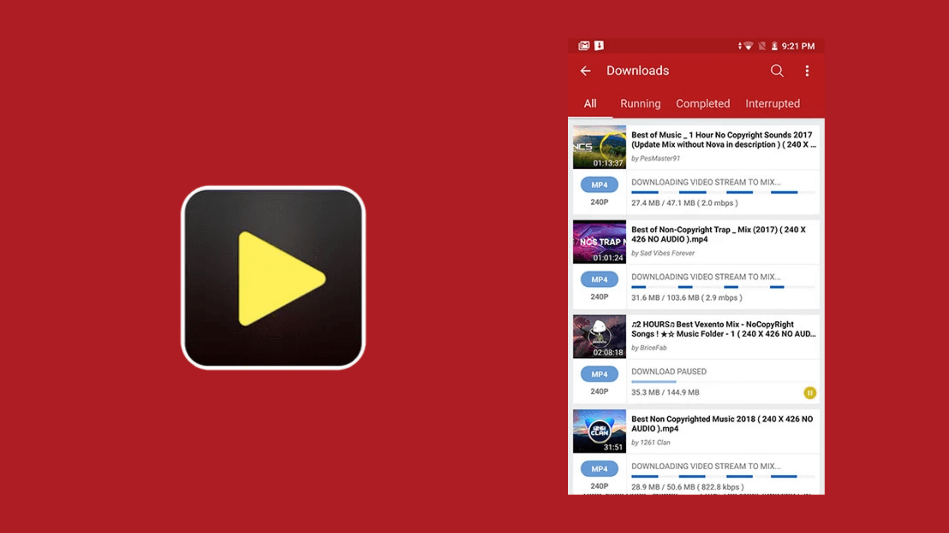 Videoder - Downloader de vídeos do Youtube