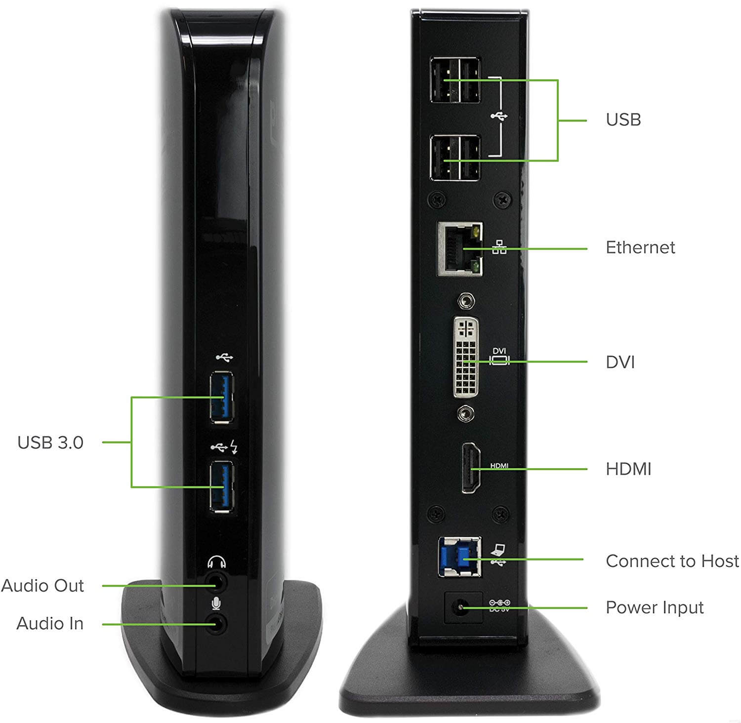 Docking station universale per laptop USB 3.0 collegabile - docking station per laptop