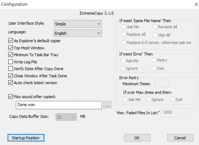 ExtremeCopy-Windowsファイルコピーユーティリティソフトウェア