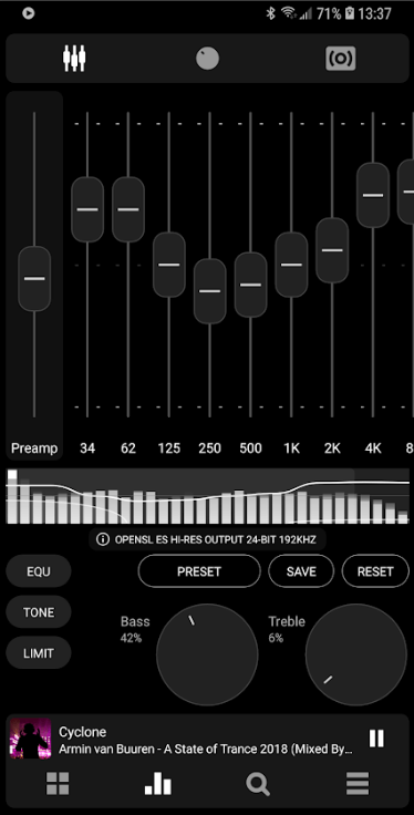 เครื่องเล่นเพลง poweramp ที่บ้าน