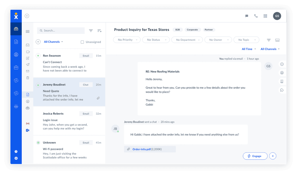 Czat Nextiva