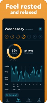 Cycle de sommeil - Applications de fitness