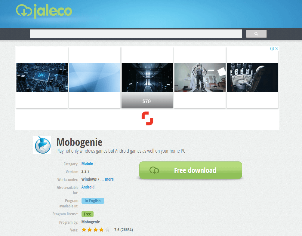 Mobogenie - Alternative au Google Play Store