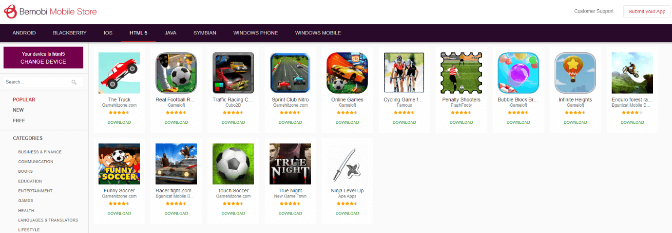 Opera Mobile Store - Alternative à Google Play Store