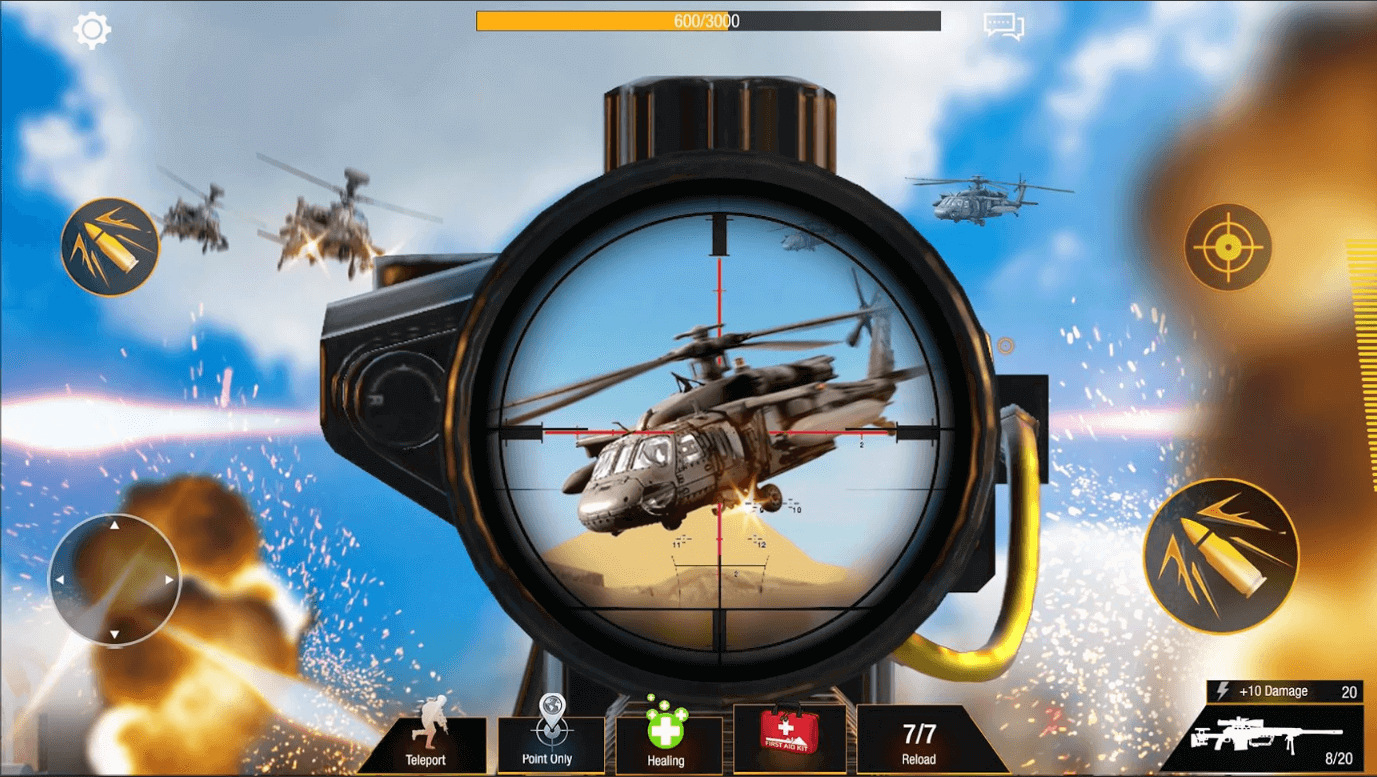 Juegos de francotiradores Bullet Strike - Juego de disparos gratis